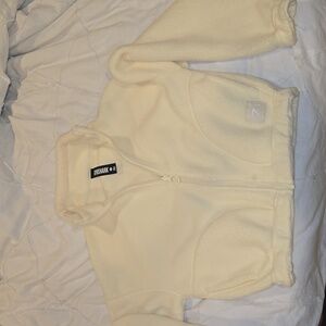 Gymshark Cream Teddy Jacket